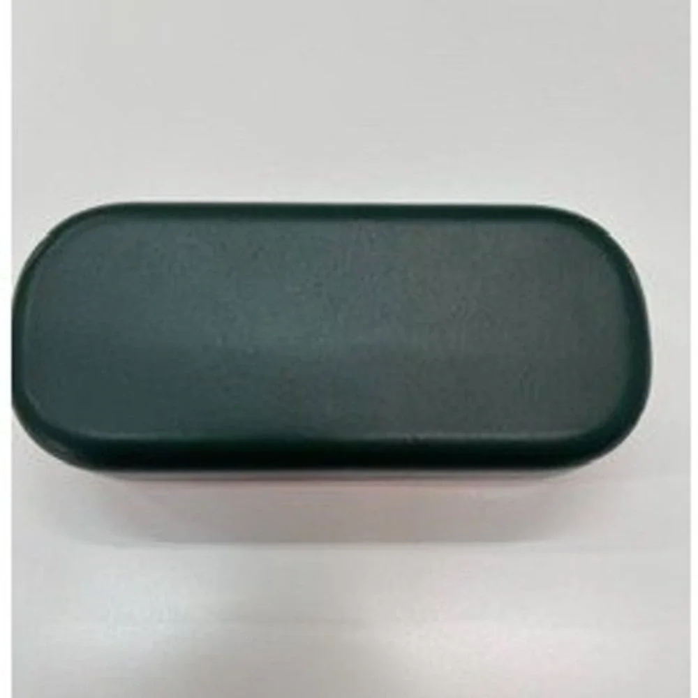 Kate Spade New York Pink and Green Hard Clamshell Eyeglass Case with Cloth